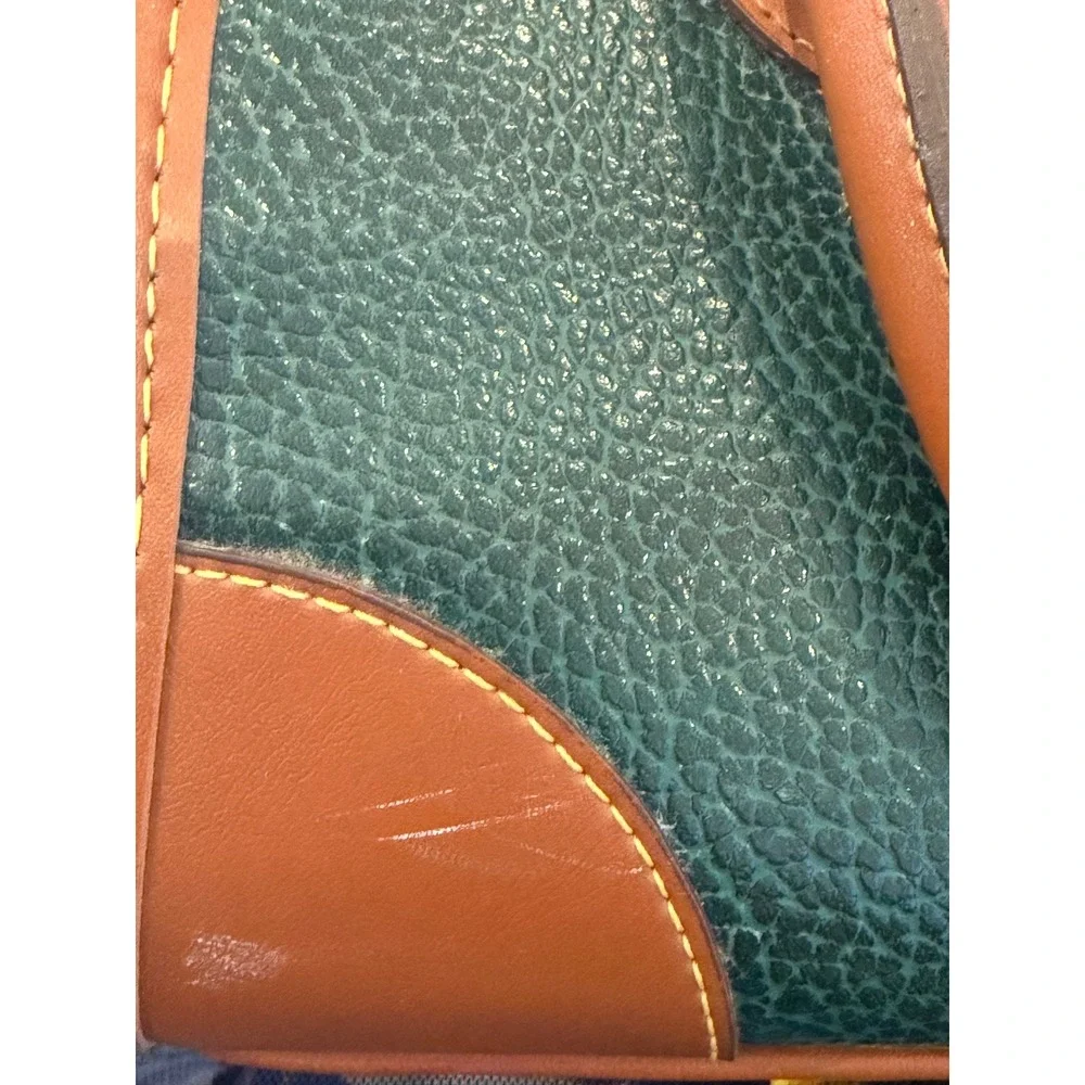 Vintage Dooney & Bourke All Weather Leather Satchel Bag